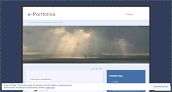 Desktop Screenshot of leefolio.wordpress.com