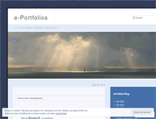 Tablet Screenshot of leefolio.wordpress.com