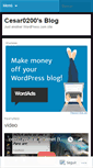 Mobile Screenshot of cesar0200.wordpress.com