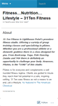 Mobile Screenshot of 31tenfitness.wordpress.com