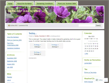 Tablet Screenshot of decktopgardener.wordpress.com