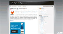 Desktop Screenshot of coding4ever.wordpress.com