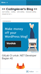 Mobile Screenshot of coding4ever.wordpress.com