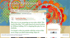 Desktop Screenshot of pinklesweet.wordpress.com
