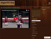 Tablet Screenshot of anggun92.wordpress.com