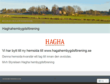 Tablet Screenshot of haghahembygdsforening.wordpress.com