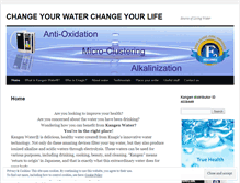 Tablet Screenshot of kangenwaterireland.wordpress.com