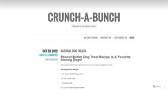 Desktop Screenshot of crunchabunch.wordpress.com