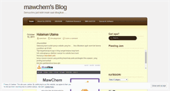 Desktop Screenshot of mame110110.wordpress.com
