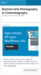 Mobile Screenshot of dominoartsphotographyandcinematography.wordpress.com
