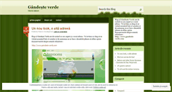 Desktop Screenshot of gandesteverde.wordpress.com