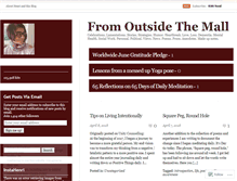 Tablet Screenshot of fromoutsidethemall.wordpress.com
