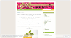 Desktop Screenshot of lojadetrecos.wordpress.com