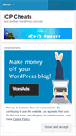 Mobile Screenshot of icpv3cheats.wordpress.com