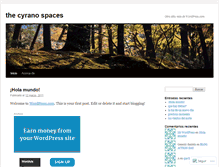 Tablet Screenshot of cyrano125.wordpress.com
