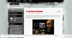 Desktop Screenshot of gritarap.wordpress.com