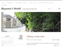 Tablet Screenshot of heyzanie.wordpress.com