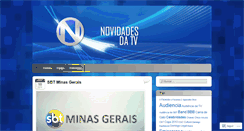 Desktop Screenshot of blognovidadesdatv.wordpress.com