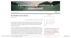 Desktop Screenshot of farmerlady.wordpress.com