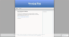 Desktop Screenshot of novajug.wordpress.com