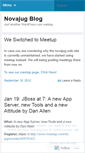 Mobile Screenshot of novajug.wordpress.com
