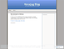 Tablet Screenshot of novajug.wordpress.com