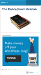 Mobile Screenshot of conceptlib.wordpress.com