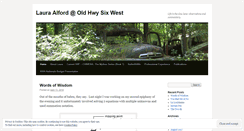 Desktop Screenshot of oldhwysixwest.wordpress.com
