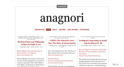 Desktop Screenshot of anagnori.wordpress.com