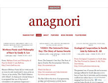 Tablet Screenshot of anagnori.wordpress.com