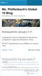 Mobile Screenshot of pfaffglobal10.wordpress.com