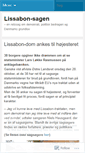 Mobile Screenshot of lissabonsagen.wordpress.com