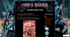 Desktop Screenshot of comicsrevenge.wordpress.com