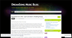 Desktop Screenshot of dreamsongmusic.wordpress.com