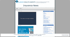 Desktop Screenshot of illinoisinsurancenews.wordpress.com