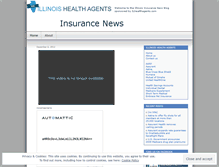 Tablet Screenshot of illinoisinsurancenews.wordpress.com