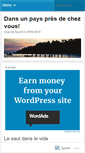 Mobile Screenshot of dansunpayspresdechezvous.wordpress.com