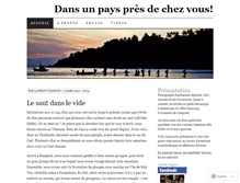 Tablet Screenshot of dansunpayspresdechezvous.wordpress.com