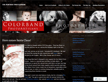 Tablet Screenshot of colorbandportraits.wordpress.com