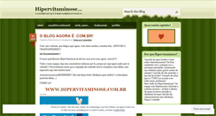 Desktop Screenshot of hipervitaminose.wordpress.com