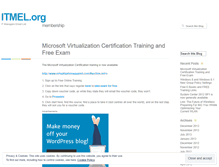 Tablet Screenshot of itmel.wordpress.com