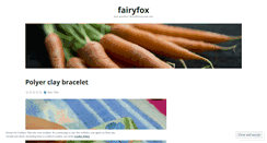 Desktop Screenshot of fairyfox.wordpress.com