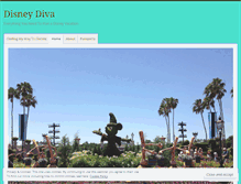 Tablet Screenshot of disneydiva1.wordpress.com