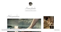 Desktop Screenshot of fictiongarden.wordpress.com