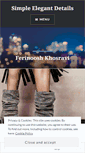 Mobile Screenshot of ferinoosh.wordpress.com