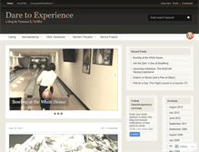 Tablet Screenshot of daretoexperience.wordpress.com