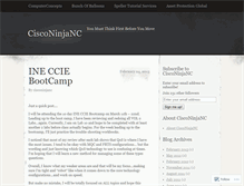 Tablet Screenshot of cisconinjanc.wordpress.com