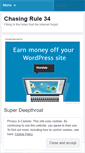Mobile Screenshot of chasingrule34.wordpress.com