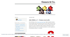 Desktop Screenshot of gamesandco.wordpress.com