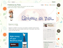 Tablet Screenshot of coisitasdavida.wordpress.com